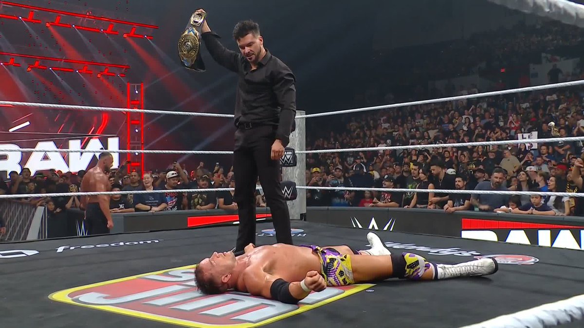 HORRIBLE 😨 “All Ego” Ethan Page and Big Cass DESTROY all three competitors following the match!