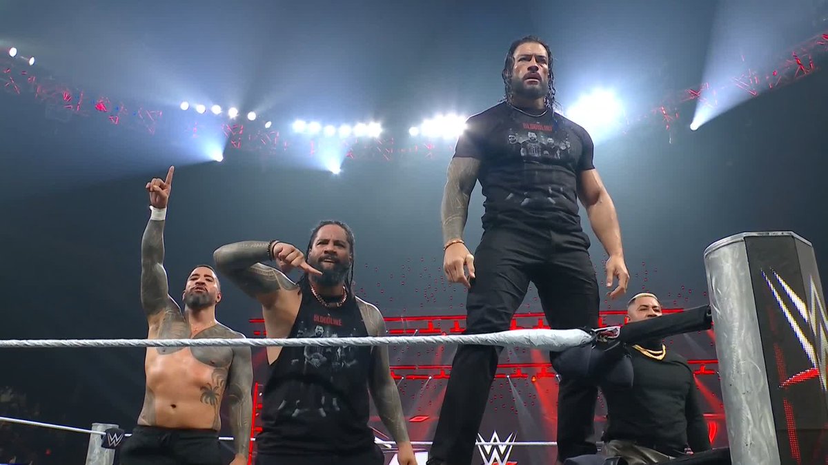 The Bloodline stand TALL!! ☝️