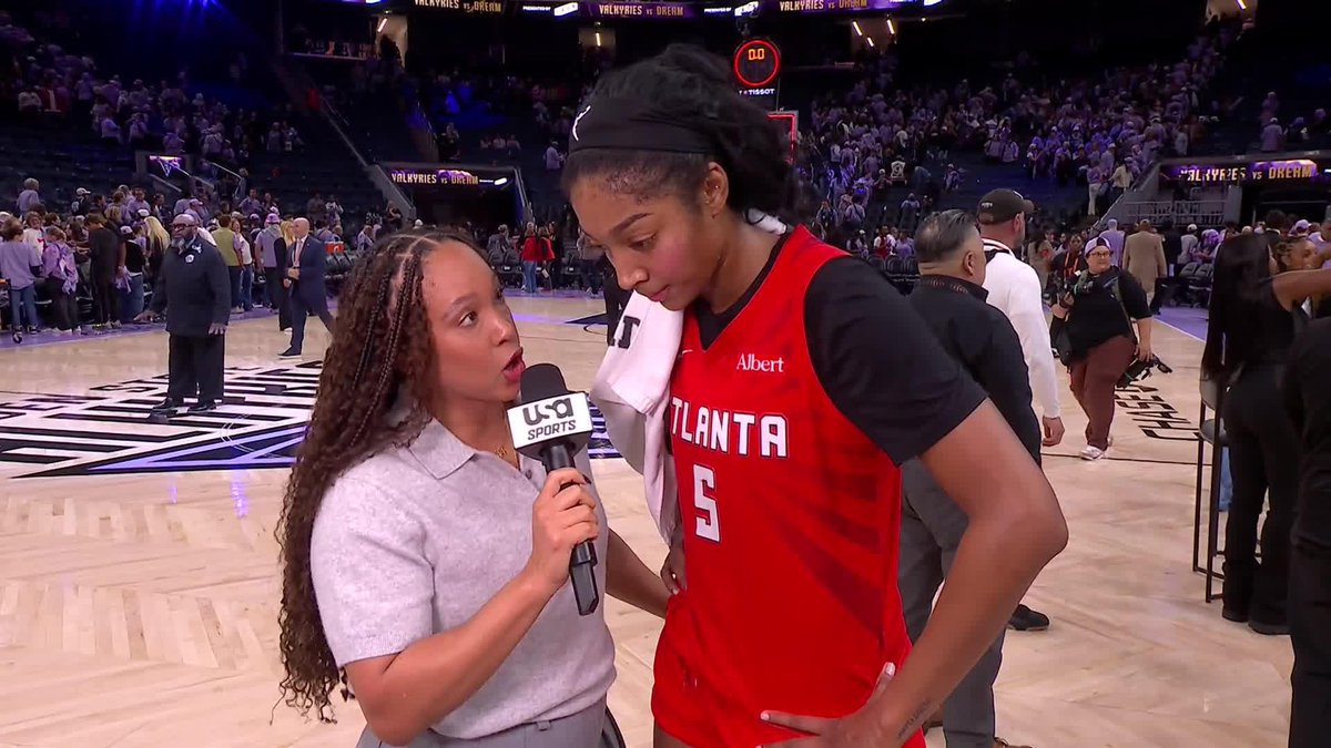 “I’m just doing whatever it takes to win... Atlanta, y’all better pull up and pop out!” 🗣️ Angel Reese joins Breanna Stewart and Jonquel Jones as the only players with a 30-PT, 16-REB game in WNBA Finals history 🏆