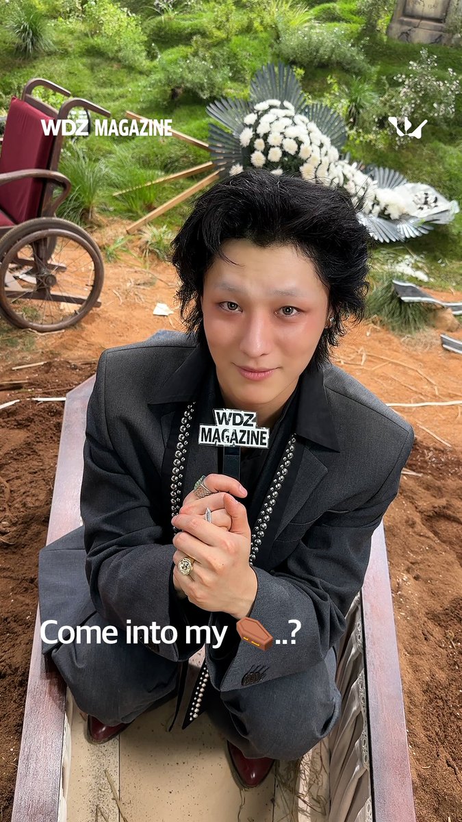Come into my ⚰️..? #WOODZ #우즈 #Come_into_my_world #WDZMAGAZINE