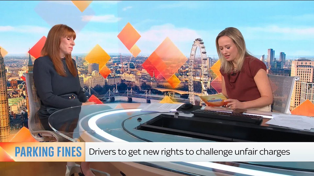 Petrolhead to politician 🏎️ Angela Rayner tells Sophy Ridge she knows a thing or two about cars, including giving one a full MOT ⬇️