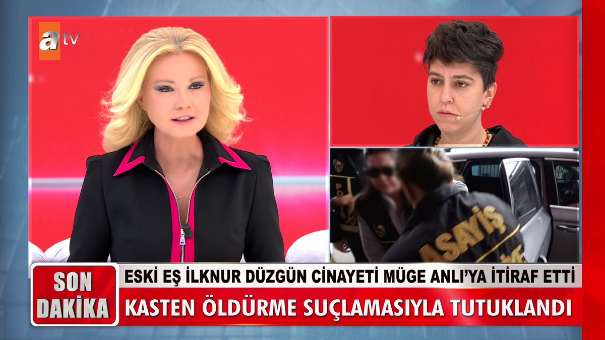 İlknur Düzgün cinayeti Müge Anlı'ya itiraf etti. Kasten öldürme suçlamasıyla tutuklandı. #MügeAnlıİleTatlıSert #MügeAnlı atv