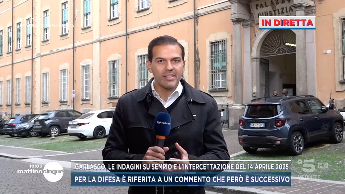 #Garlasco, soliloquio di Andrea Sempio del 14 aprile 2025: per la difesa è riferita a un commento che però è stato pubblicato dopo #Mattino5