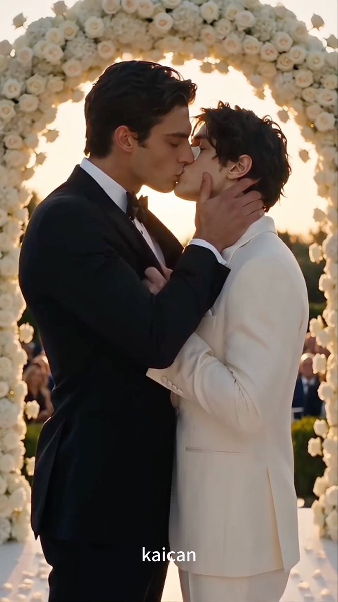 (Part 3/3)The Grand Finale: Wedding The Wedding Arrives One black, one white. Finally. #RoyalBloodAndMafiaKnight #ArianConti #CalebWhitmore #Arian #Caleb