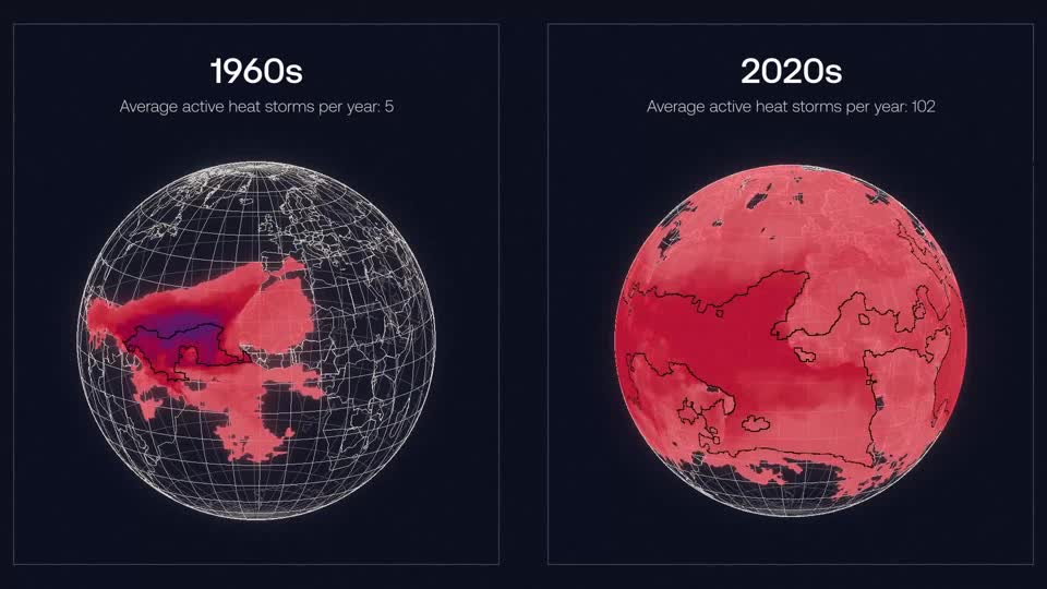 Supersized heat waves used to be rare. No longer. Maurice Tamman explains why calling these events 'heat waves' no longer makes sense and how they're changing our world