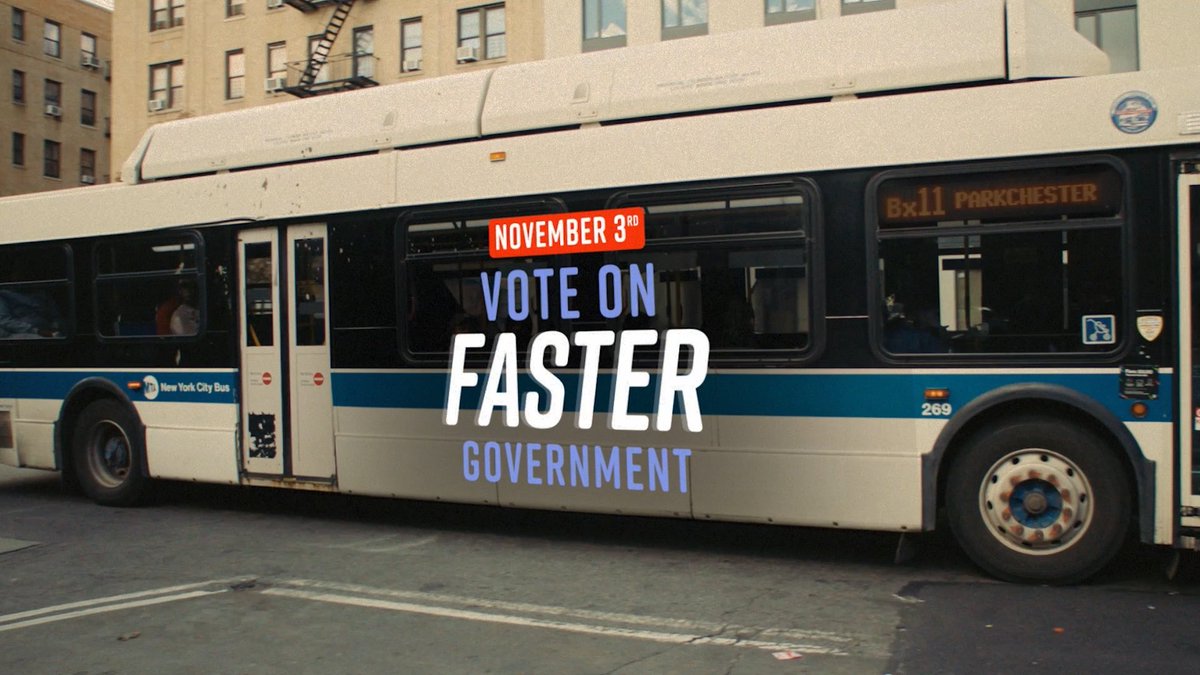 On November 3rd, you can Vote on Faster Government. Visit to find where to vote and what's on your ballot.
