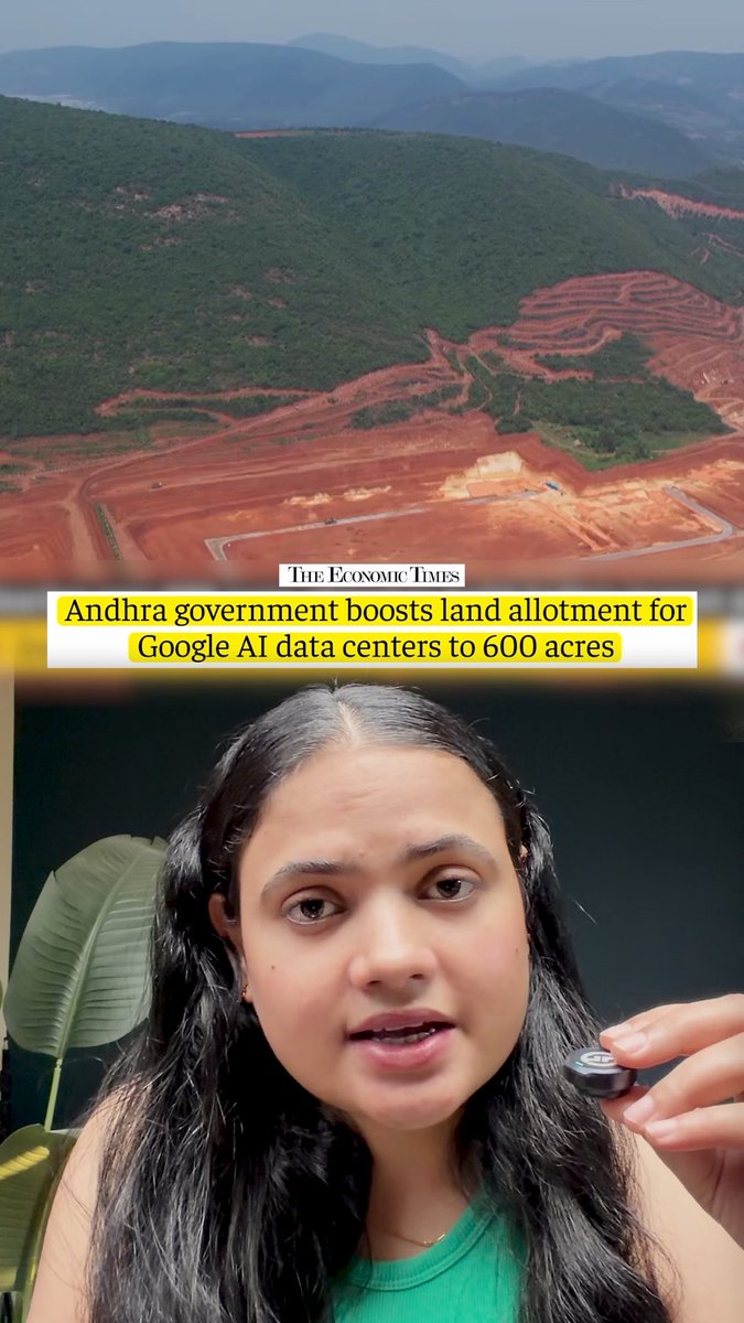 Google’s AI Data Centre in India: 600 Acres of Vizag Forest at Stake ?