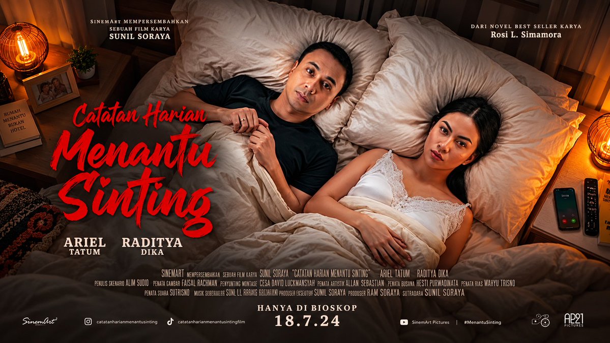 🎬 CATATAN HARIAN MENANTU SINTING (2024) — NIKAH SIH BAHAGIA, TAPI MERTUA BIKIN GILA! 😂🔥 💍 Baru menikah, bukannya menikmati kehidupan romantis, malah harus menghadapi mertua yang super ikut campur! #FilmIndonesia #FilmKomedi #ArielTatum #RadityaDika #Ksplay88