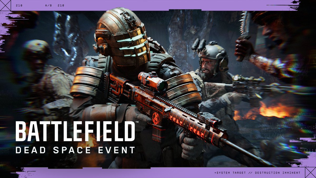 Something dead has awakened in Area 51 💀 Dead Space has breached #Battlefield6 and #REDSEC. 👁️ Destroy the Marker 🧟 Survive hordes of Marked Soldiers 🔫 Wield the Pulse Rifle 🪖 Unlock Dead Space rewards Survive the madness. Stop the Convergence.