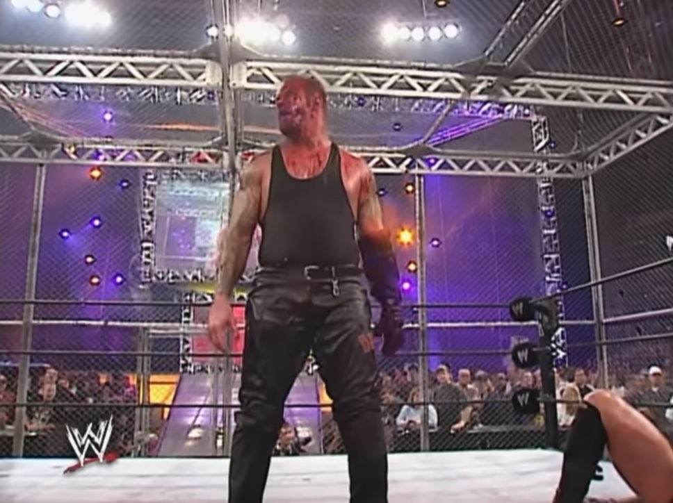 No Mercy 2002: Brock Lesnar defeats The Undertaker, retains WWE Title
