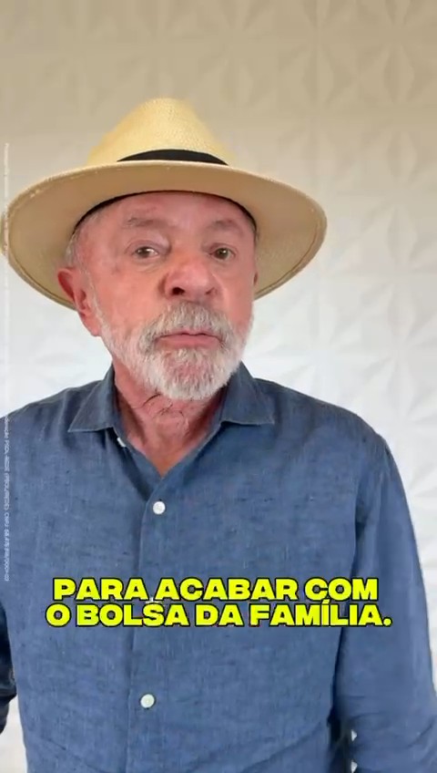 🚨 Flávio Bolsonaro quer acabar com o Bolsa Família! Hoje, o programa de transferência de renda mais bem sucedido do mundo faz 23 anos! Ouça o que diz o presidente Lula!