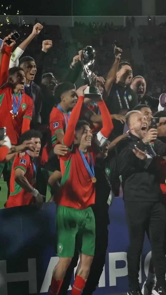 ليلة للتاريخ من أشبال الأطلس 🇲🇦 #U20WC