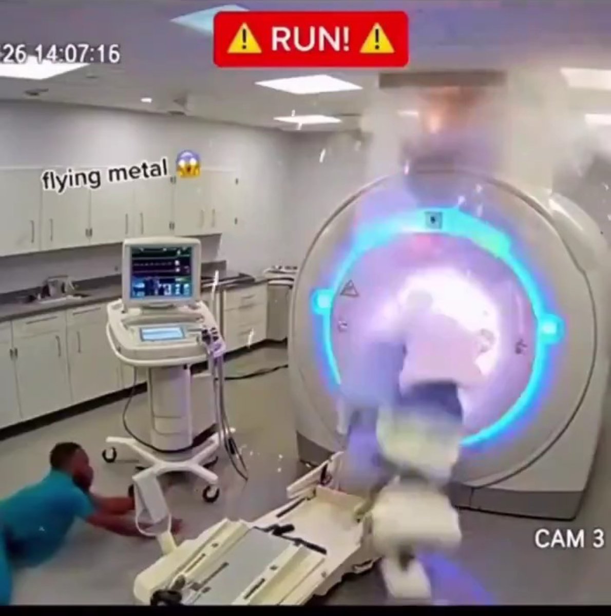 OMG always be cautious ⚠️ in MRI 😭👿