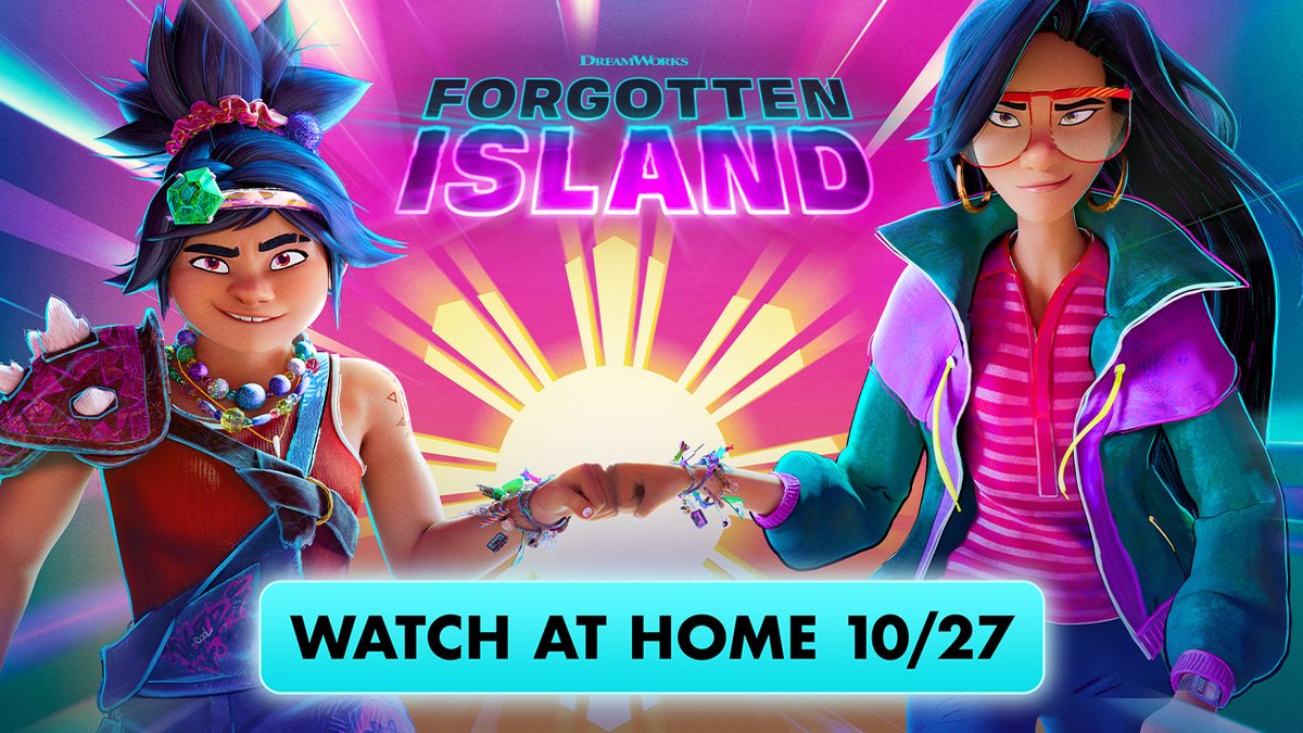 Watch Forgotten Island at home October 27! 💙🏝️ Experience the adventure with the whole family, then go beyond the movie with 60 minutes of exclusive bonus content! ✨