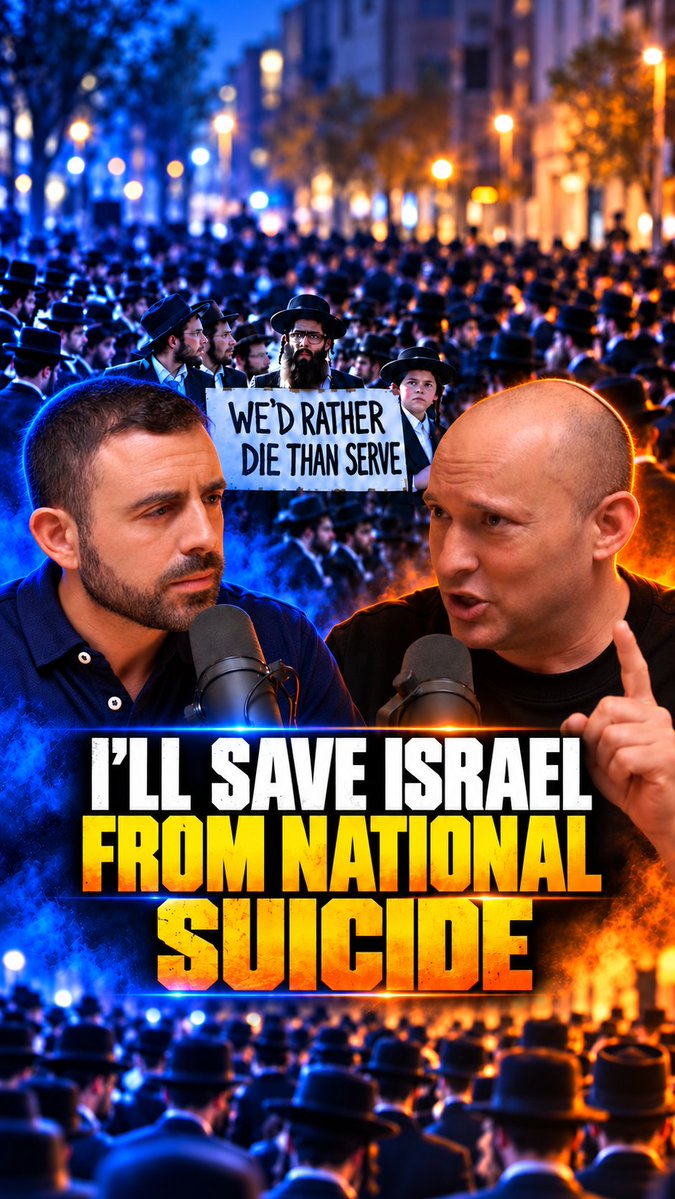Israel is on a path toward national suicide unless the rapidly growing Haredi community starts supporting itself. Former prime minister Naftali Bennett נפתלי בנט joins the Electioncast to discuss his plans to move the Haredim into the army and the workforce: