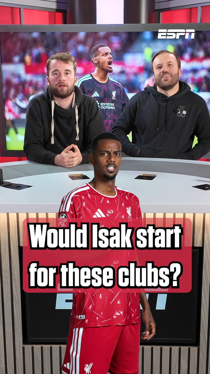 Would Alexander Isak start for these clubs? 👀
