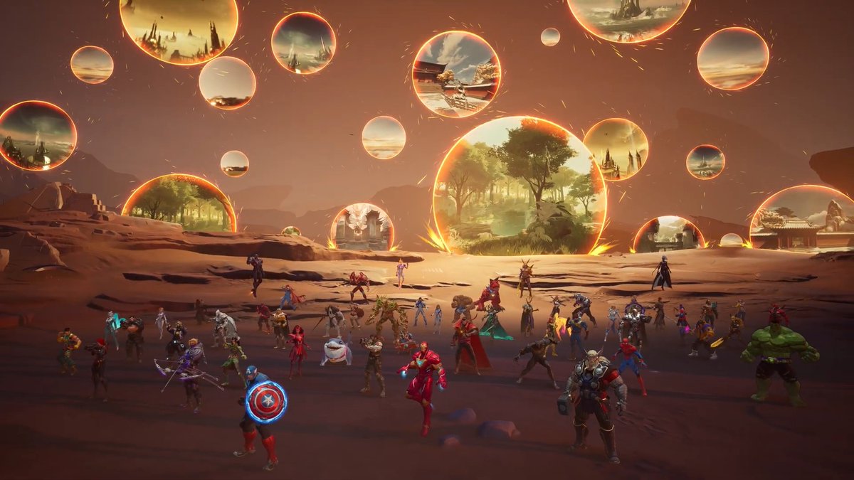 Marvel Rivals is getting a 50-player Thanos PvE battle mode‼️ Path to Doomsday - Avengers: Endgame launches October 24.