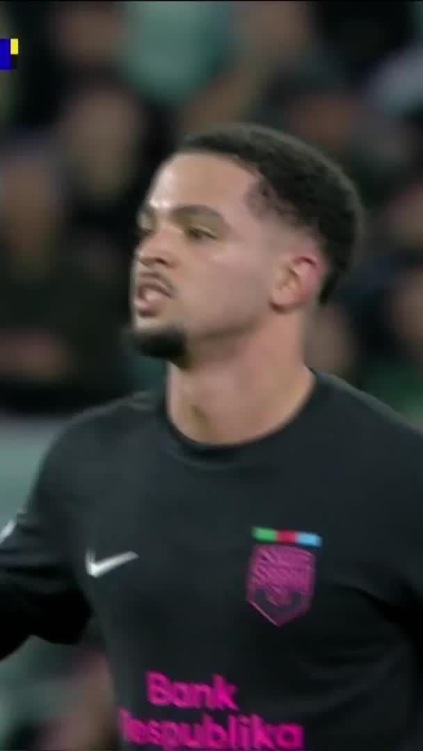 From Mzansi to the UEFA Champions League 🤩🇿🇦 Aden McCarthy scores his first goal in Europe's big leagues 👏🔥 📺 Stream #UCL on DStv: