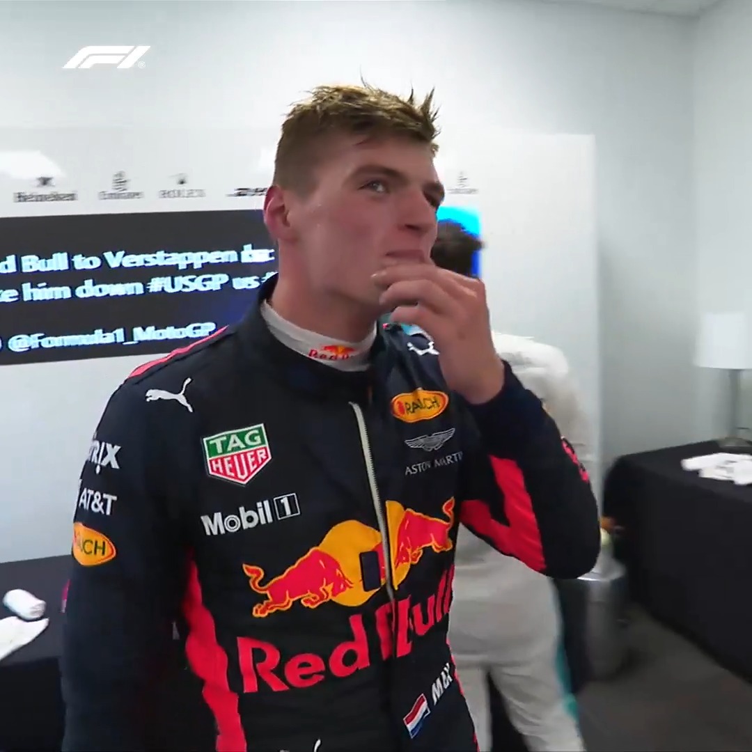 Austin gave us a dramatic final lap in 2017... and an even more dramatic cooldown room! 🤯 #F1 #USGP