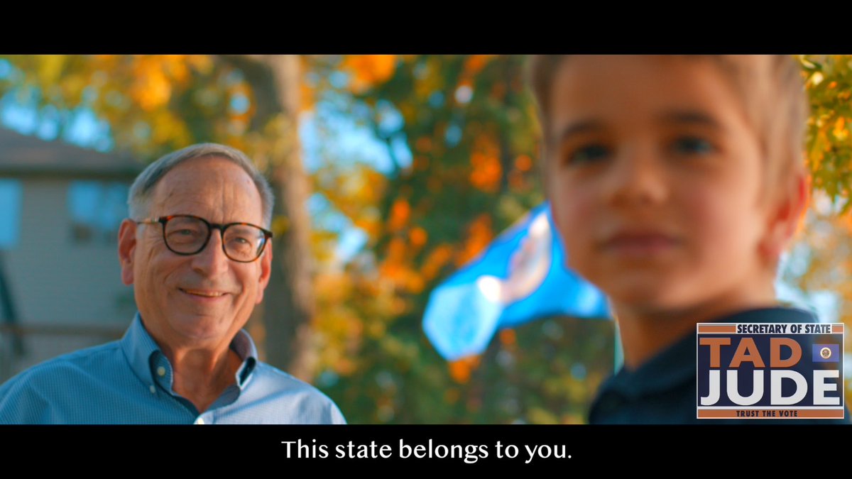 🚨 BREAKING: Tad Jude just dropped the political ad of the cycle in Minnesota. You need to watch every second of this. It’s time to take our state back, Minnesota!