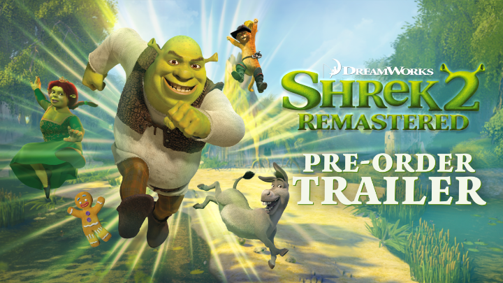 The kingdom of Far Far Away won't be far far away for long! Pre-order Shrek 2 Remastered now: