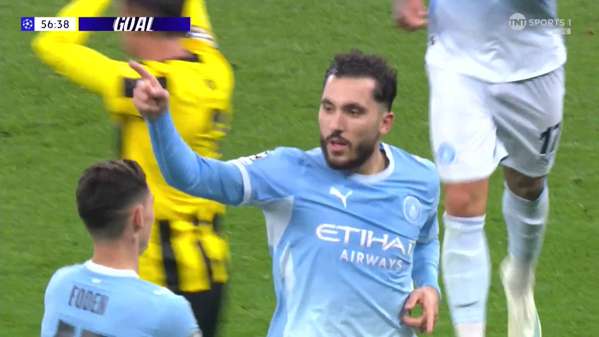 "He is class" 😮💨 Rayan Cherki produces a piece of art to make it three for Man City 🧑🎨 📺 Stream now on TNT Sports & HBO Max