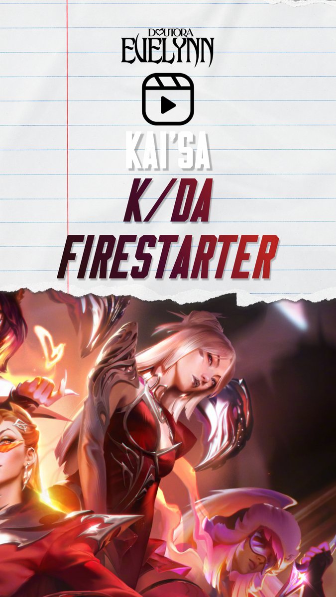 💜 ✧ KAI’SA K/DA FIRESTARTER | League of Legends » Confira o Spotlight da nova skin da Kai’Sa! 🔥🌑 #LeagueOfLegends #Kaisa #KDA