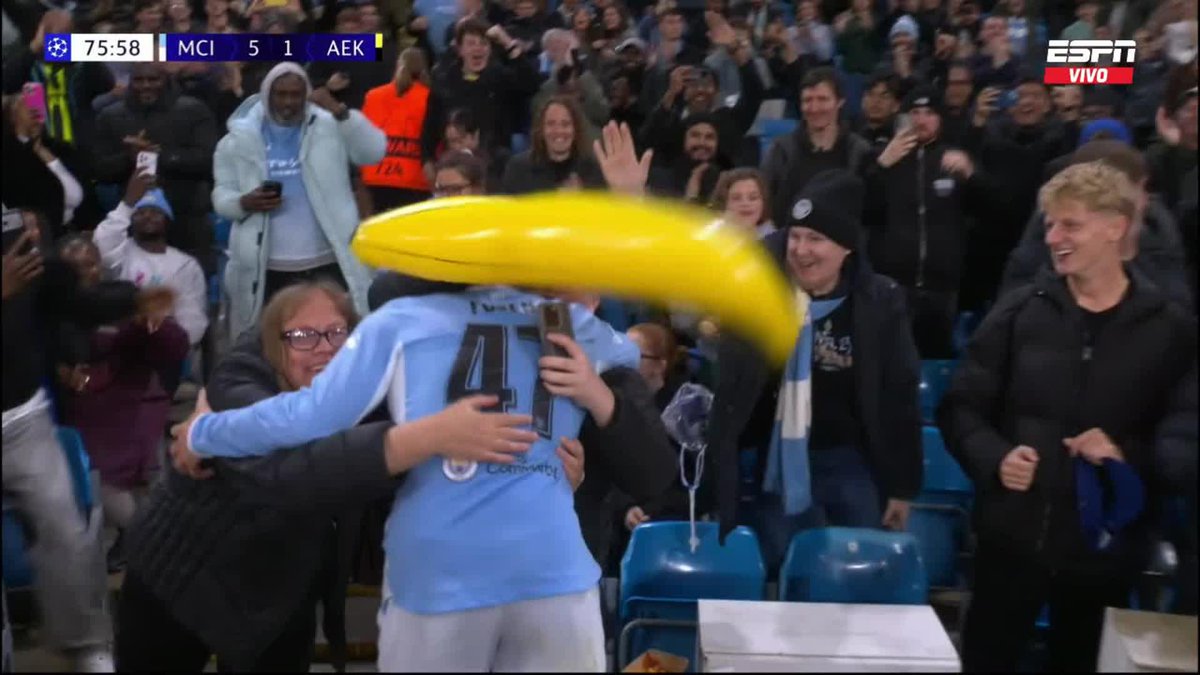 🤯🏴 TRIPLETE DE PHIL FODEN CON MANCHESTER CITY. Pensar que hace 3 días rompió una racha de ¡10 MESES SIN ANOTAR! ‼️