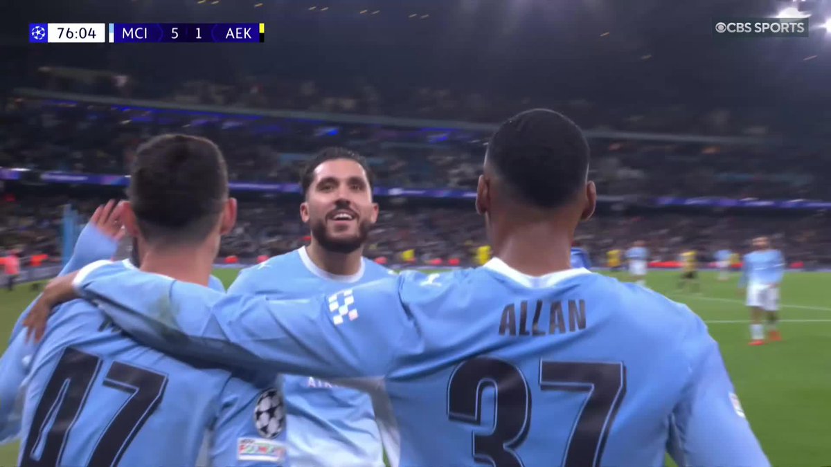 PHIL FODEN HATTY 🎩 What a night for City's No. 47 as he scores his FIRST-EVER Champions League hat trick 🤩 Don't miss the #UCL on Paramount+ 📺