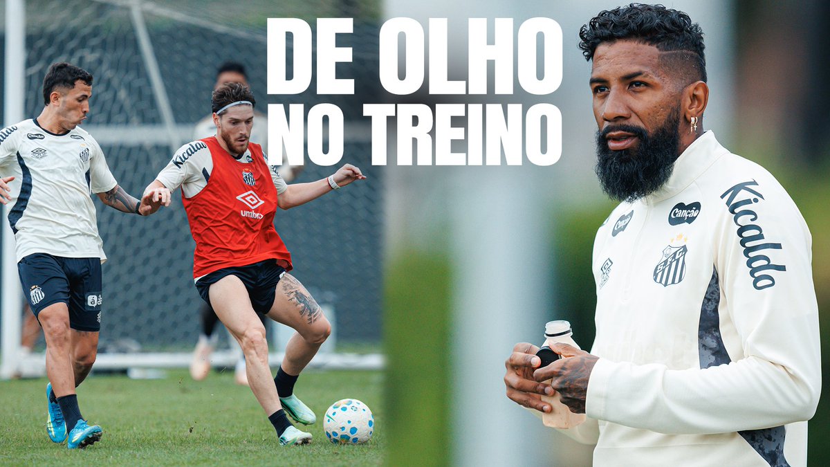 De volta aos trabalhos! O Peixão se reapresentou nesta terça-feira no CT Rei Pelé! 🐳