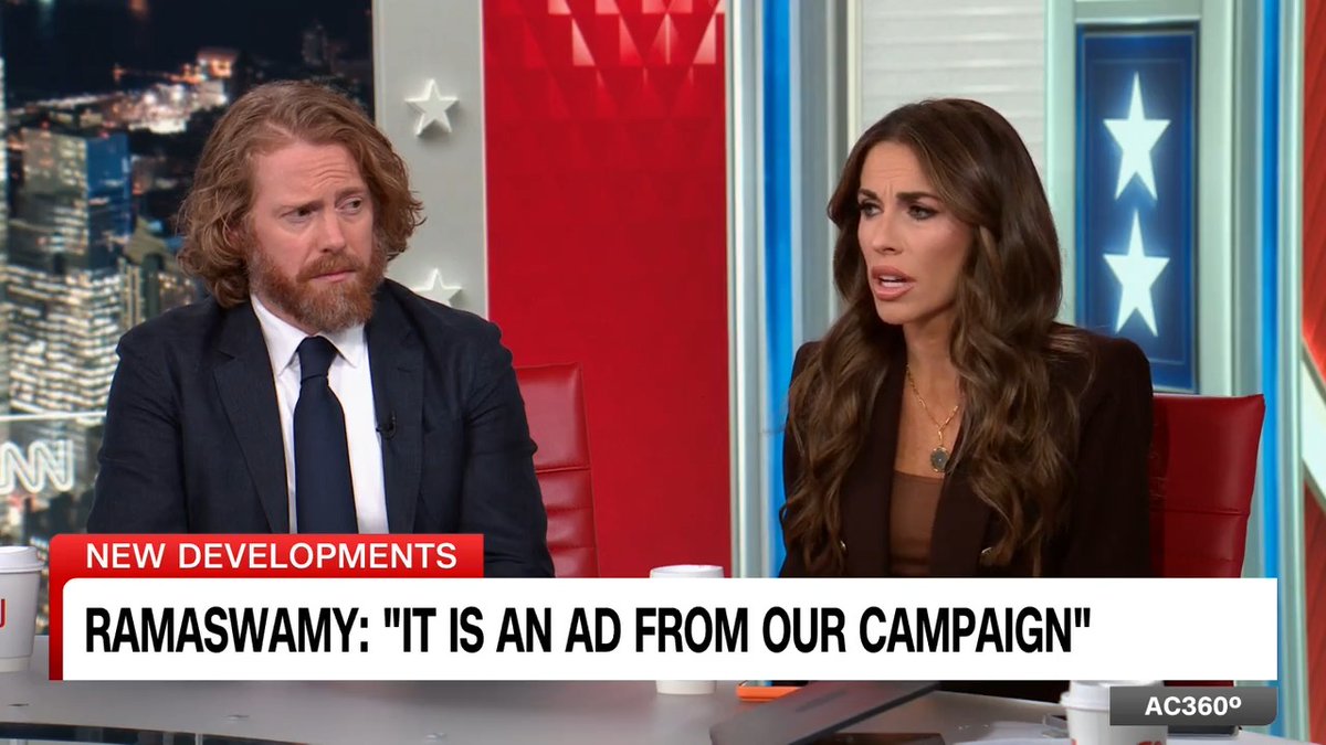Alyssa Farah Griffin slams a controversial new ad from Ohio Republican gubernatorial candidate Vivek Ramaswamy as "the grossest ad I can think of" warning it "will absolutely backfire" and "anyone behind it should be ashamed."