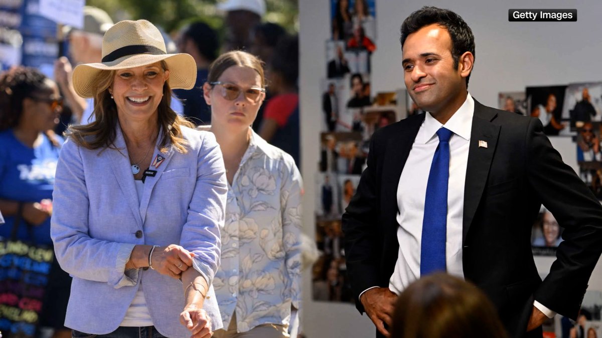 “It is an ad from our campaign,” Vivek Ramaswamy, the Republican nominee for Ohio governor, told reporters after a town hall Tuesday evening. The ad features his opponent's estranged mother urging people not to vote for her. CNN's Lauren Fox has the details.