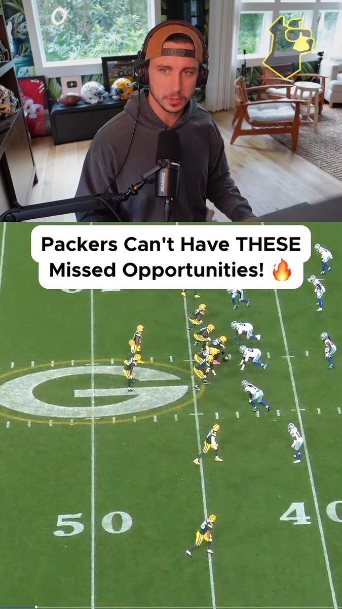 The Packers are playing GREAT, but it could be better 🤯