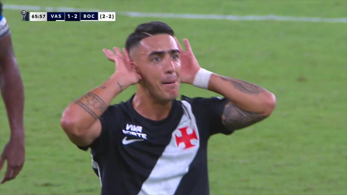 ¡¡GOLAZO DEL PUMITA RODRÍGUEZ PARA EMPATAR LA SERIE ANTE BOCA!! ¡ASÍ IGUALÓ TODO VASCO EN BRASIL! 📺 Las SEMIS de la CONMEBOL #Sudamericana, por ESPN en el Plan Premium de #DisneyPlus