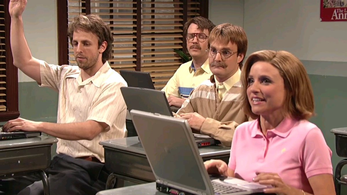 wow did not realize this was an old snl sketch until they said that people born in 1991 would be 15