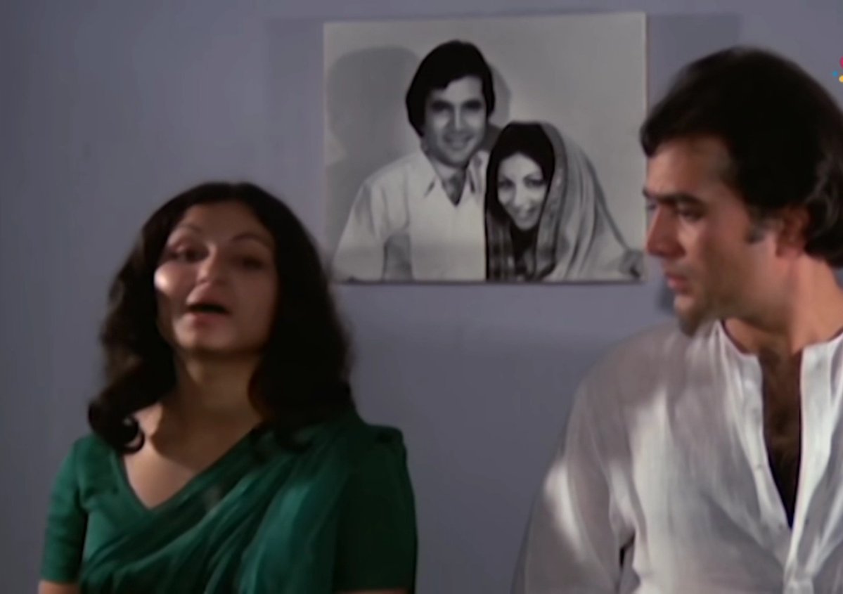 This scene from Avishkaar (1974) hits hard. Basu Bhattacharya captured the quiet unraveling and raw struggles of a love marriage with such honesty. Truly one of the most underrated, restrained performances from both Rajesh Khanna and Sharmila Tagore. 📽️✨