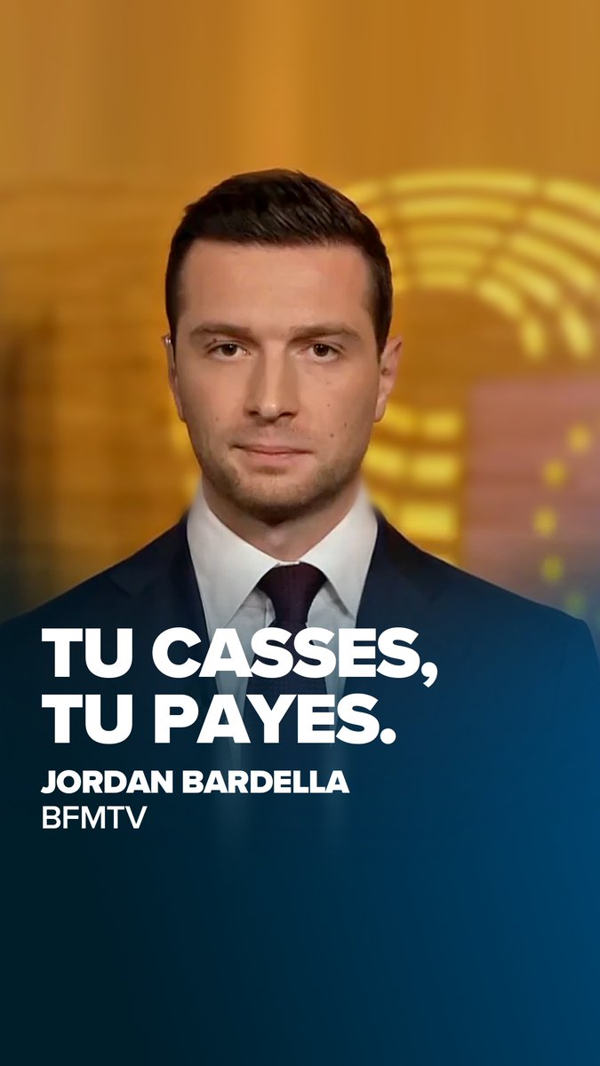 Tu casses, tu payes. Et si tu ne peux pas payer, ce sont tes parents qui paieront.
