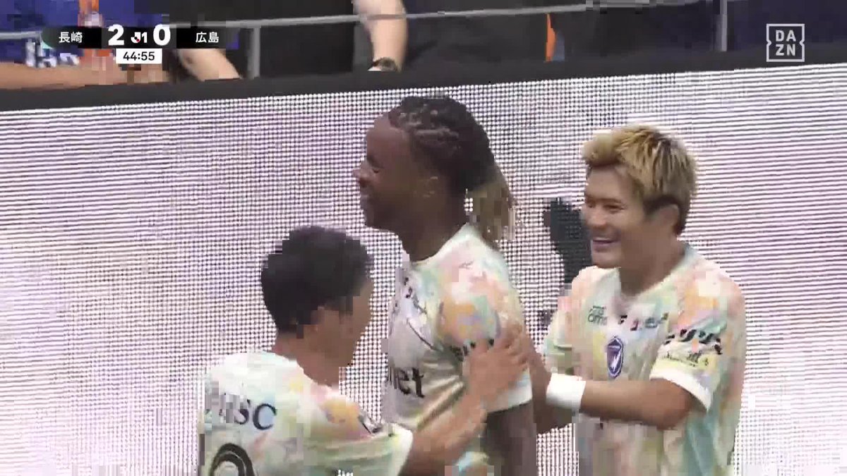 コースを技術で切り拓いた👑 マテウス ジェズスがワールドクラスのゴール 足裏のコントロールから技あり弾💫 🇯🇵明治安田J1リーグ第11節 🆚長崎×広島 #Jリーグ #だったらDAZN