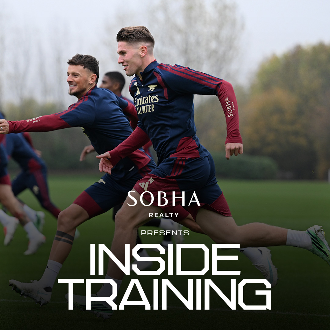 Building to Bayern 👊 Step Inside Training at Sobha Realty Training Ground as our Gunners prepare for UCL action 📺