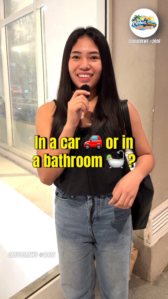 🇵🇭 【Compilation】 in a Car🚗 or in the Bathroom🛁💕? | Cebu Street Interview #filipina #filipinowomen #pinay #streetinterview