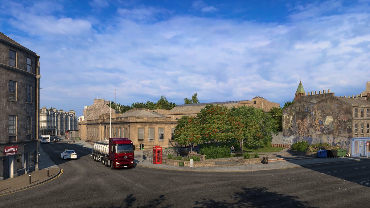 Grab an Irn Bru &amp; get ready for a wee trip north of the border! 🚛 We’re sharing your first look at how Edinburgh has changed as part of our UK Rework project for Euro Truck Simulator 2. So nae messing about, let’s get stuck in! 🏴󠁧󠁢󠁳󠁣󠁴󠁿 Read more: