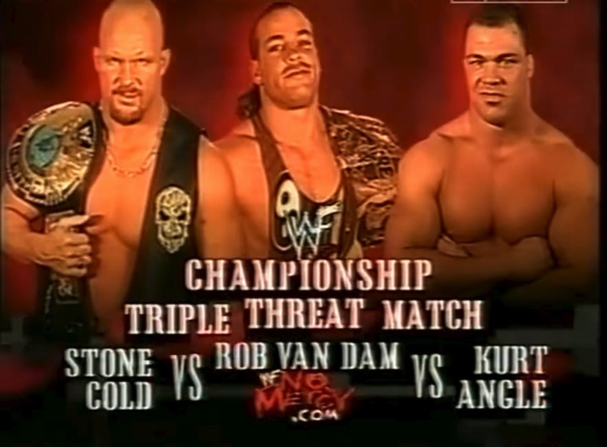 No Mercy 2001 was held 25 years ago today. The official theme song was “Click Click Boom” by Saliva.
