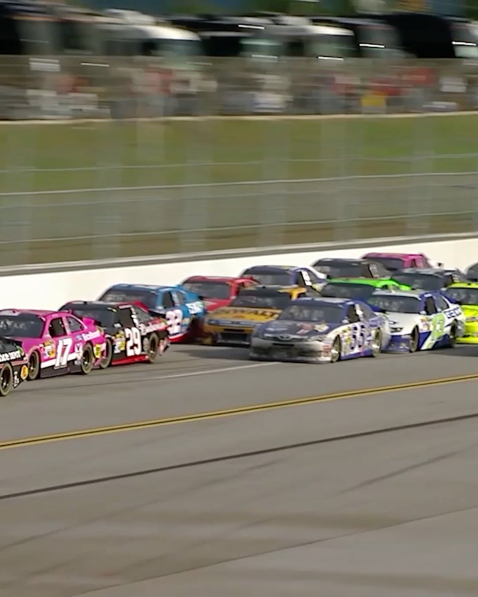 Your average final lap at Talladega. 👀