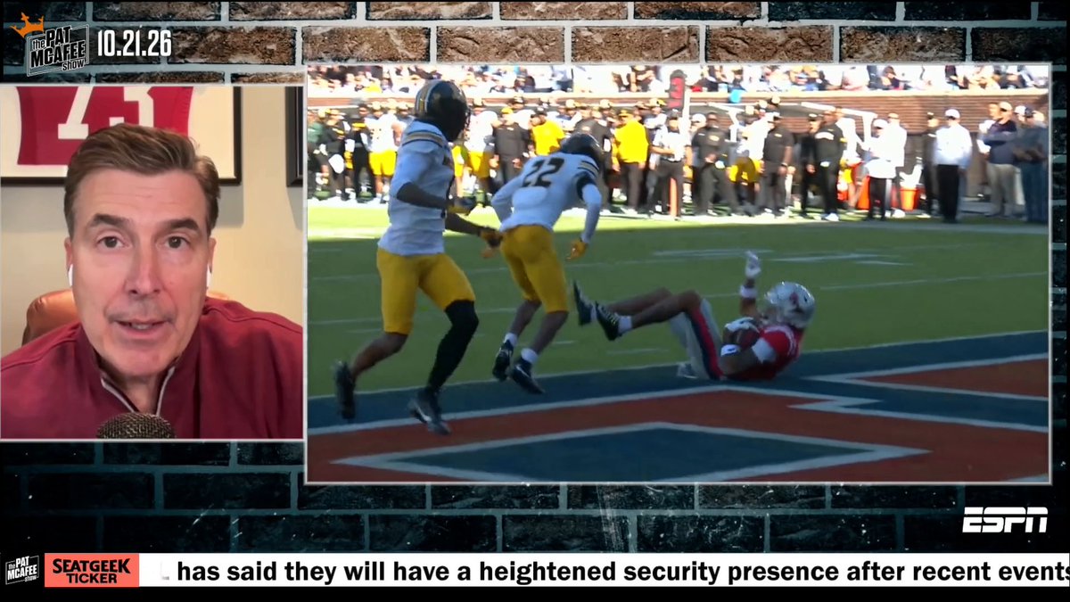 "[Ole Miss] is probably the 2nd best team in the SEC behind Georgia." Rece Davis breaks down Ole Miss' performance and what the team needs to do against Texas ✍️ (via Pat McAfee)