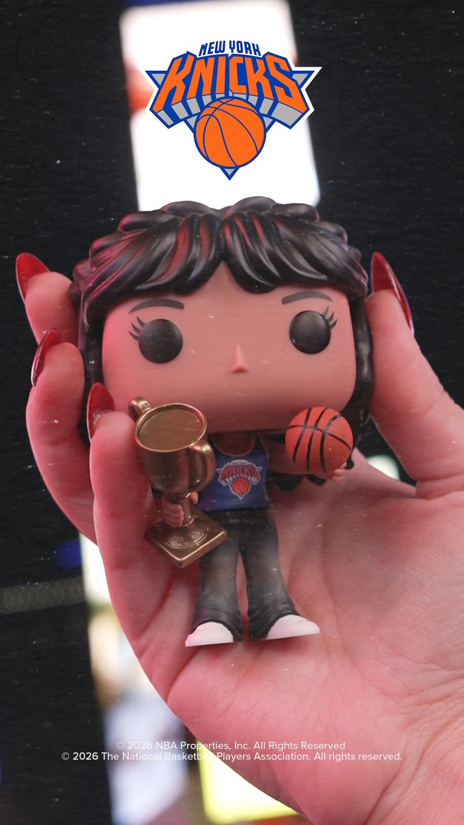 Take a closer look at the Knicks x Funko POP! Yourself. Exclusively available to create at FAO Schwarz or online.