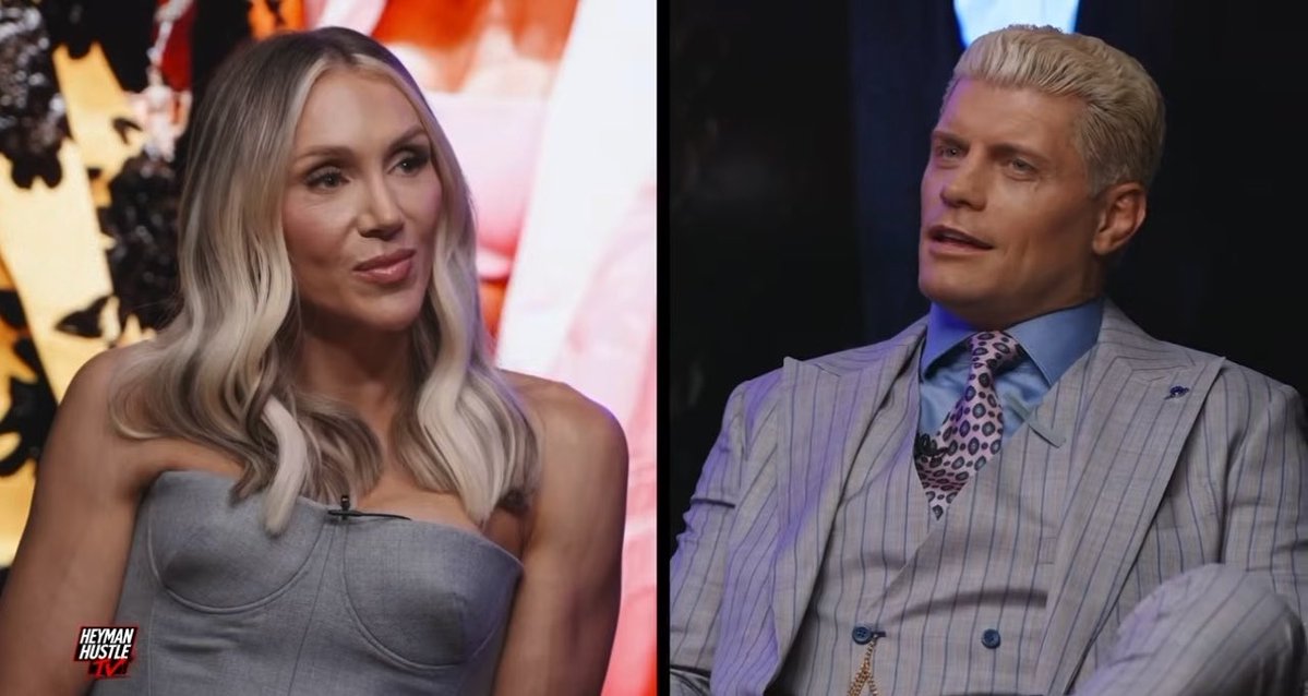 Cody talks about his “work Dads” and how, at times, it’s difficult to talk to them when they can’t separate him from Dusty. Charlotte shares a differing perspective on how proud she feels as a woman in the industry, when the legends tell her they see so much of her father, Ric Flair, in her. Amazing conversation on legacy and living up to the name between my two favorite nepo-blondies 💫 🦋 #HeymanHustleTV || #QB1🍦