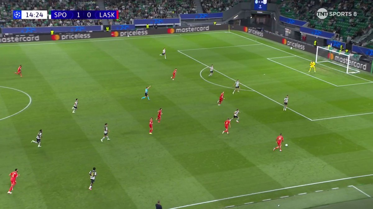 An instinctive finish from Lang, and LASK equalise against Sporting 💥 📺 Stream on TNT Sports & HBO Max: