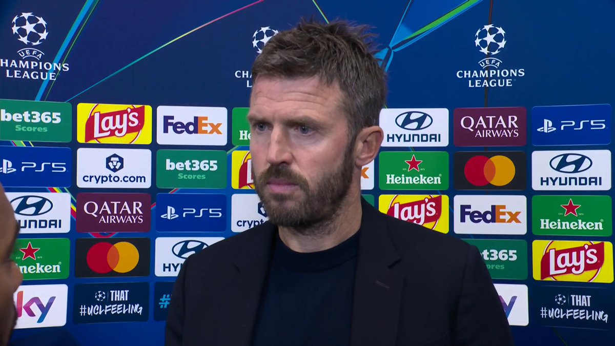 "I 100% take responsibility for the overall team and the performance. That's where it stops. It stops with me." Michael Carrick reacts to Manchester United's "unacceptable" display against Como. 🎙️ Liam MacDevitt 📺 Stream on TNT Sports & HBO Max: