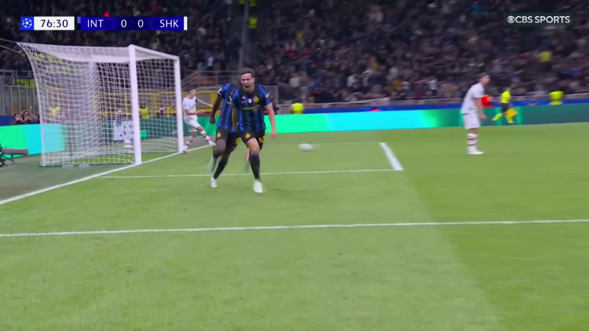 Inter deliver the perfect counter-attack 😮💨🔥 That pass from Henrikh Mkhitaryan was SUBLIME 🤌 Watch the #UCL on @ParamountPlus 📺