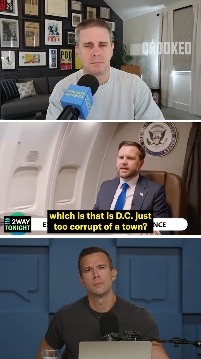 .Dan Pfeiffer: JD Vance can pretend like Trump's corruption doesn’t exist, but voters see it, and they’re going to make Republicans pay for it this fall.